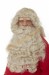 authentic santa beard with wig and eyebrows, natural santa beard without hat