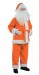 Orange Santa suit - jacket, trousers and hat