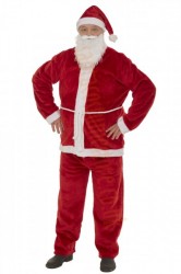 strong plush Santa suit - basic set