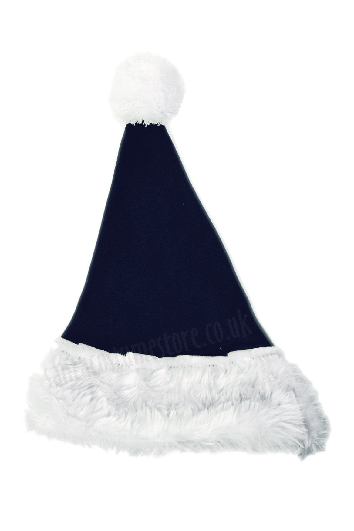 dark blue santa hat