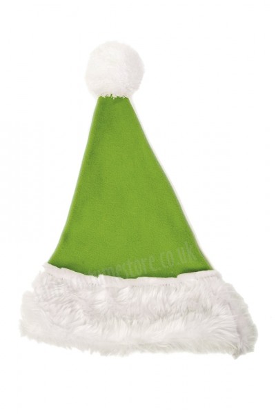 Light olive green Santa's hat for children