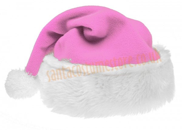 light pink Santa's hat