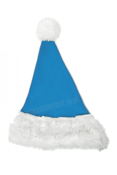 sky blue Santa's hat for children