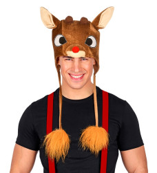 Reindeer-head hat