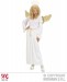 angel costume - golden wings, halo, long white dress