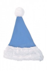 baby blue Santa's hat for children