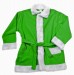green Santa jacket