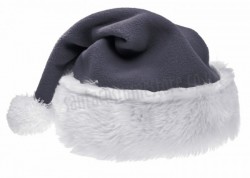 grey Santa's hat