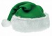 leaf green Santa's hat