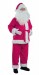 magenta Santa suit - jacket, trousers and hat