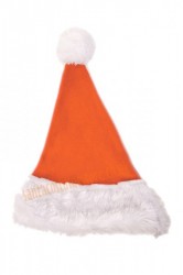 orange Santa's hat for children