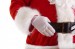 professional Santa suit with long fur -black Santa belt