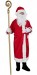 Santa suit with coat and pastoral staff, Santa pastoral staff