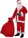 Santa suit made of fleece - boot covers/belt