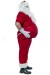 Santa suit with artificial belly