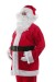 red fleece Santa costume with belt