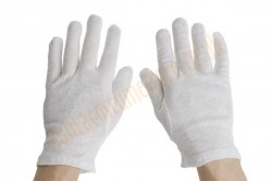 short Santa gloves, Santa gloves