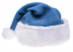 sky blue Santa's hat