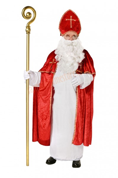 traditional Santa-bishop suit, the true Santa suit with coat
