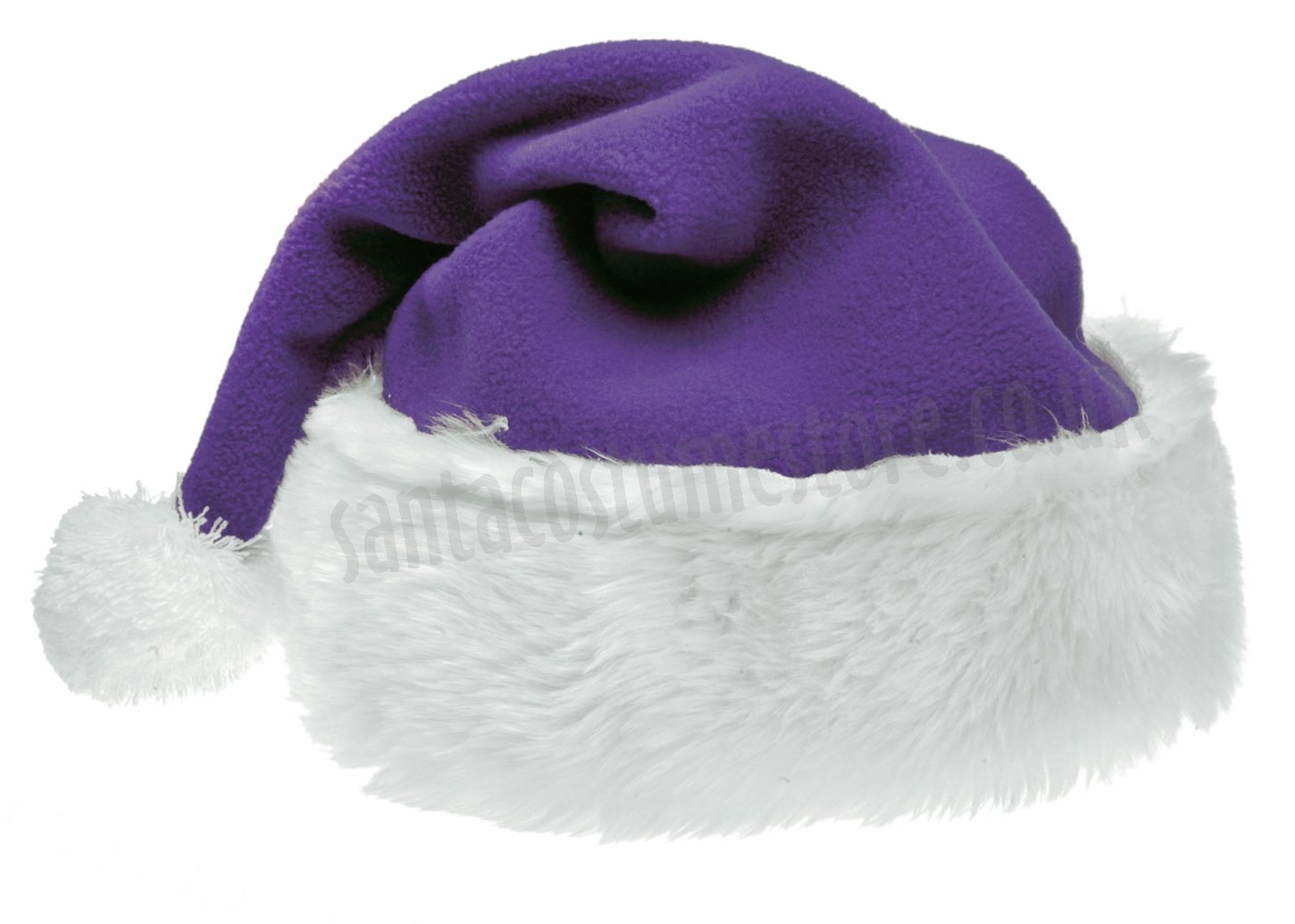 Purple Santa's hat - santacostumestore 