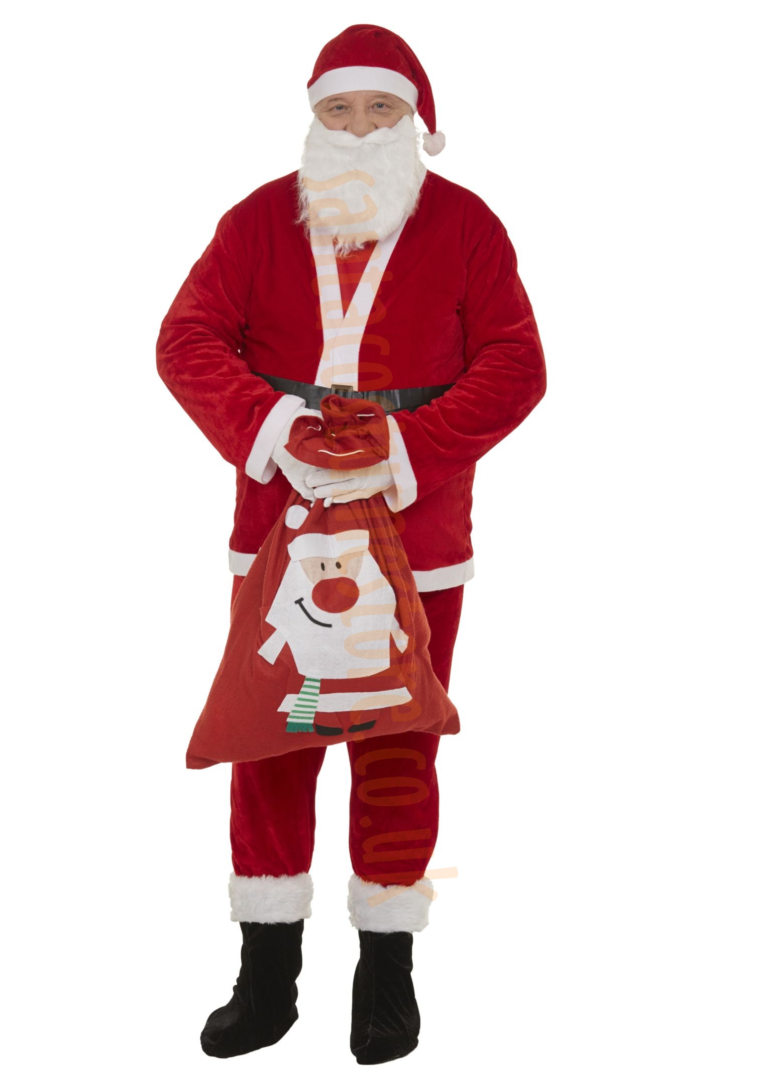 Adults Plush Quality Santa Suit